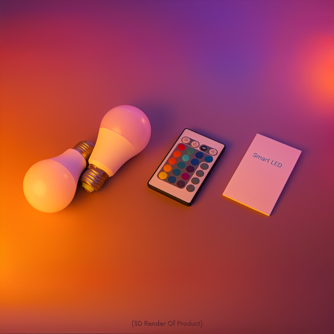 QuantiLED Smart RGB + CCT Light Bulbs 10W