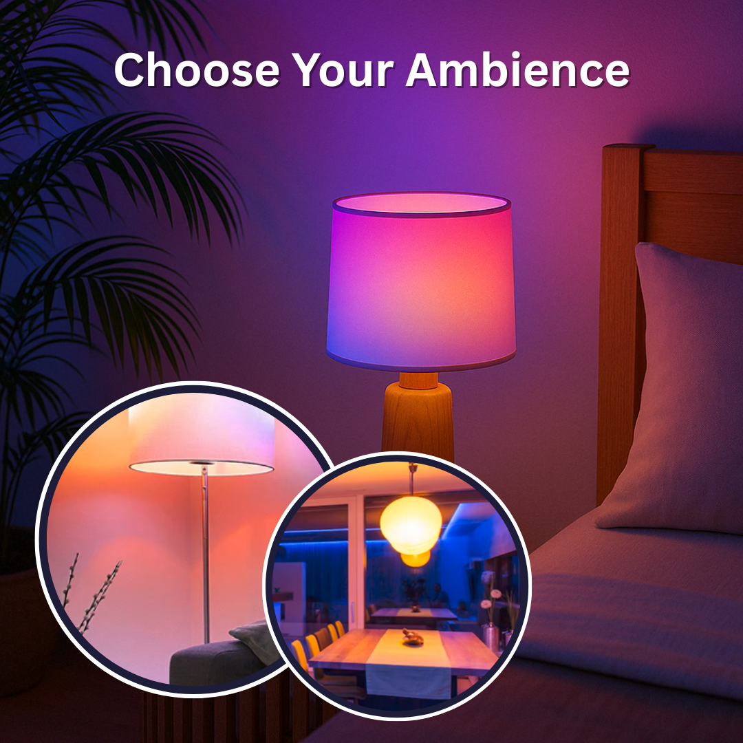 QuantiLED Smart RGB + CCT Light Bulbs 10W